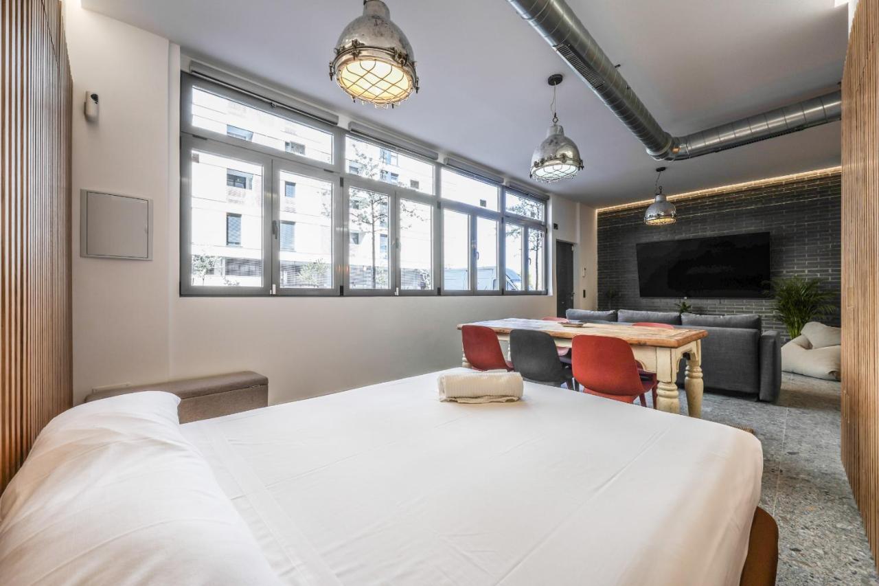 Loft Reformado Industrial Apartment Madrid Ngoại thất bức ảnh