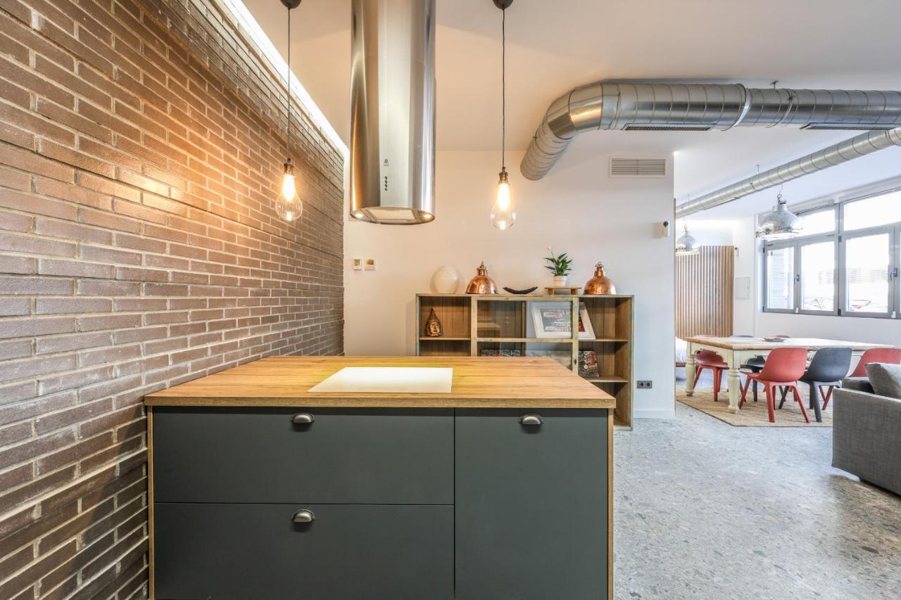 Loft Reformado Industrial Apartment Madrid Ngoại thất bức ảnh