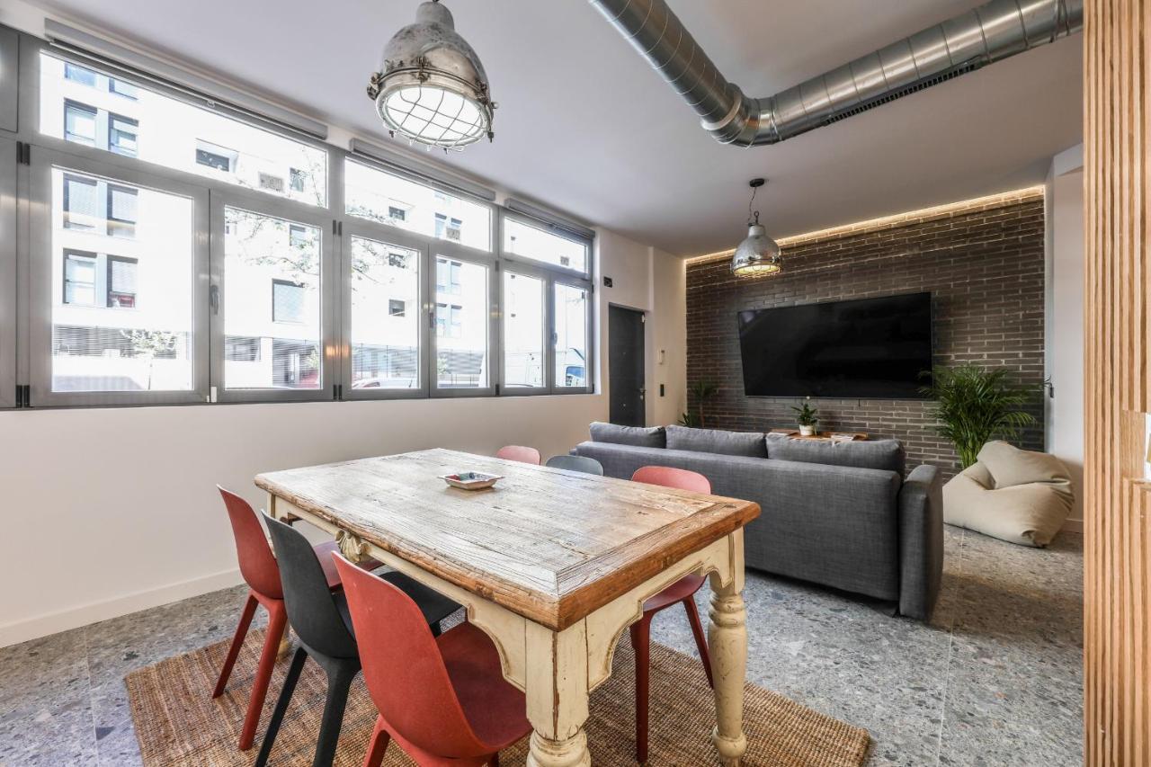 Loft Reformado Industrial Apartment Madrid Ngoại thất bức ảnh