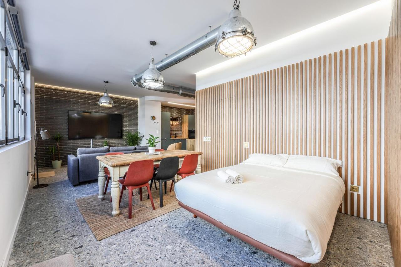Loft Reformado Industrial Apartment Madrid Ngoại thất bức ảnh