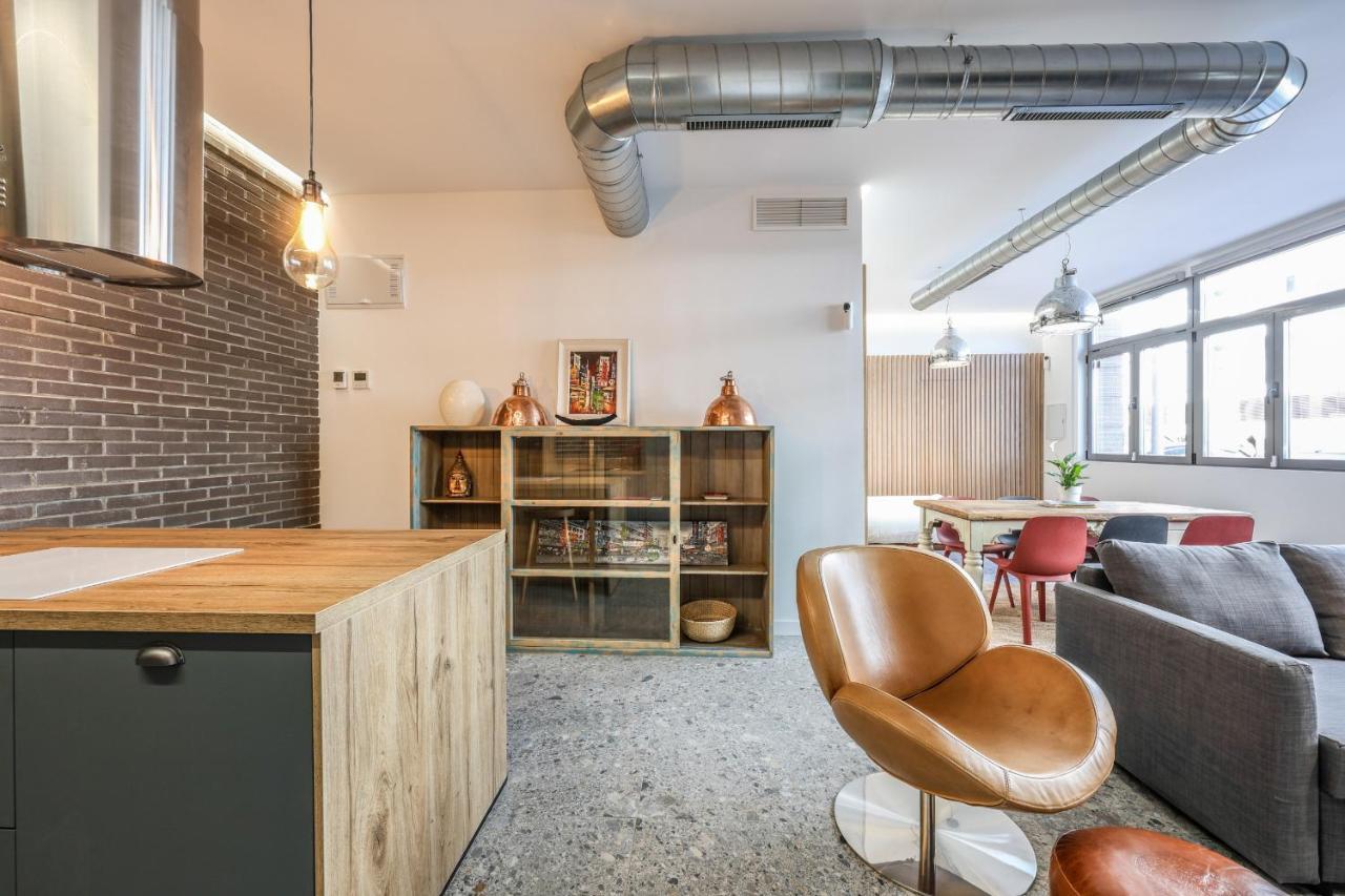 Loft Reformado Industrial Apartment Madrid Ngoại thất bức ảnh