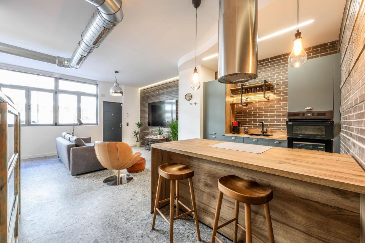 Loft Reformado Industrial Apartment Madrid Ngoại thất bức ảnh